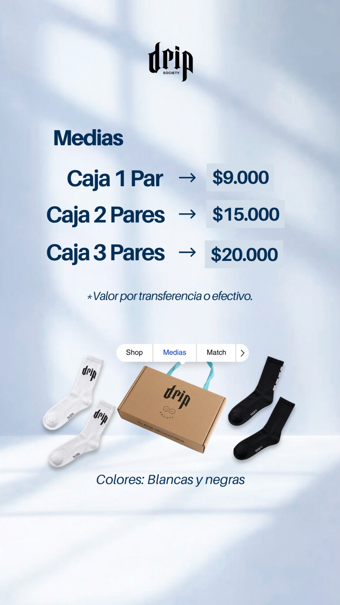 Medias Drip Society